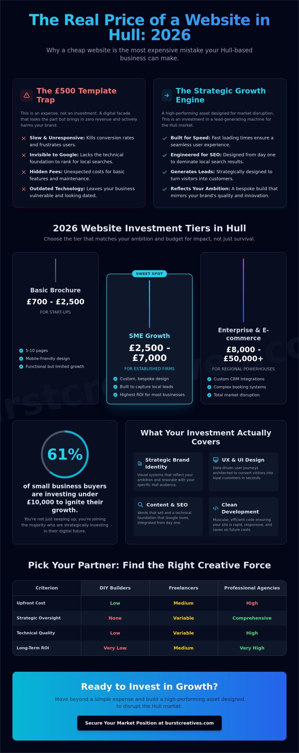 Price of Website in Hull: Your 2026 Guide to Web Design Costs